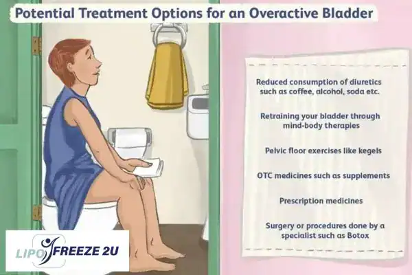 image of woman on toilet because of an overactive bladder Northolt