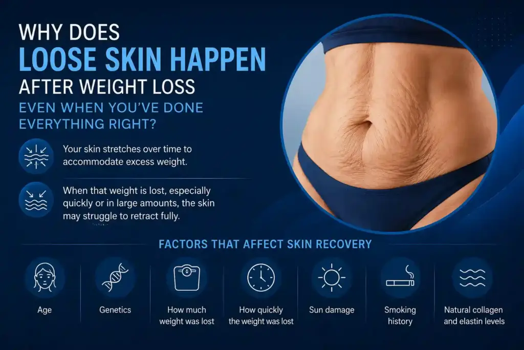 Why Does Loose Skin Happen After Weight Loss Even When You’ve Done Everything Right Northolt?