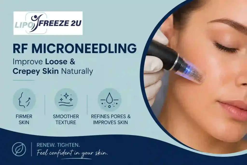 Can RF Microneedling Help Improve Loose and Crepey Skin Northolt?
